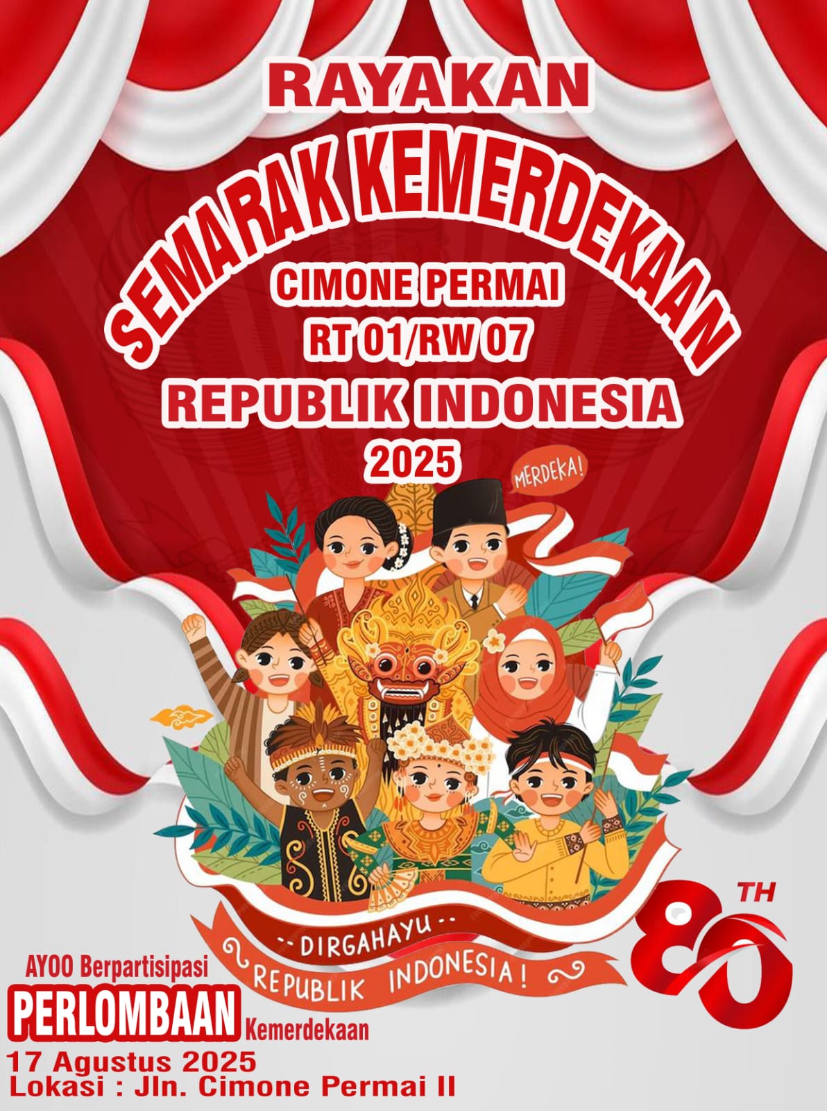 Ayo Berpartisipasi Perlombaan Kemerdekaan