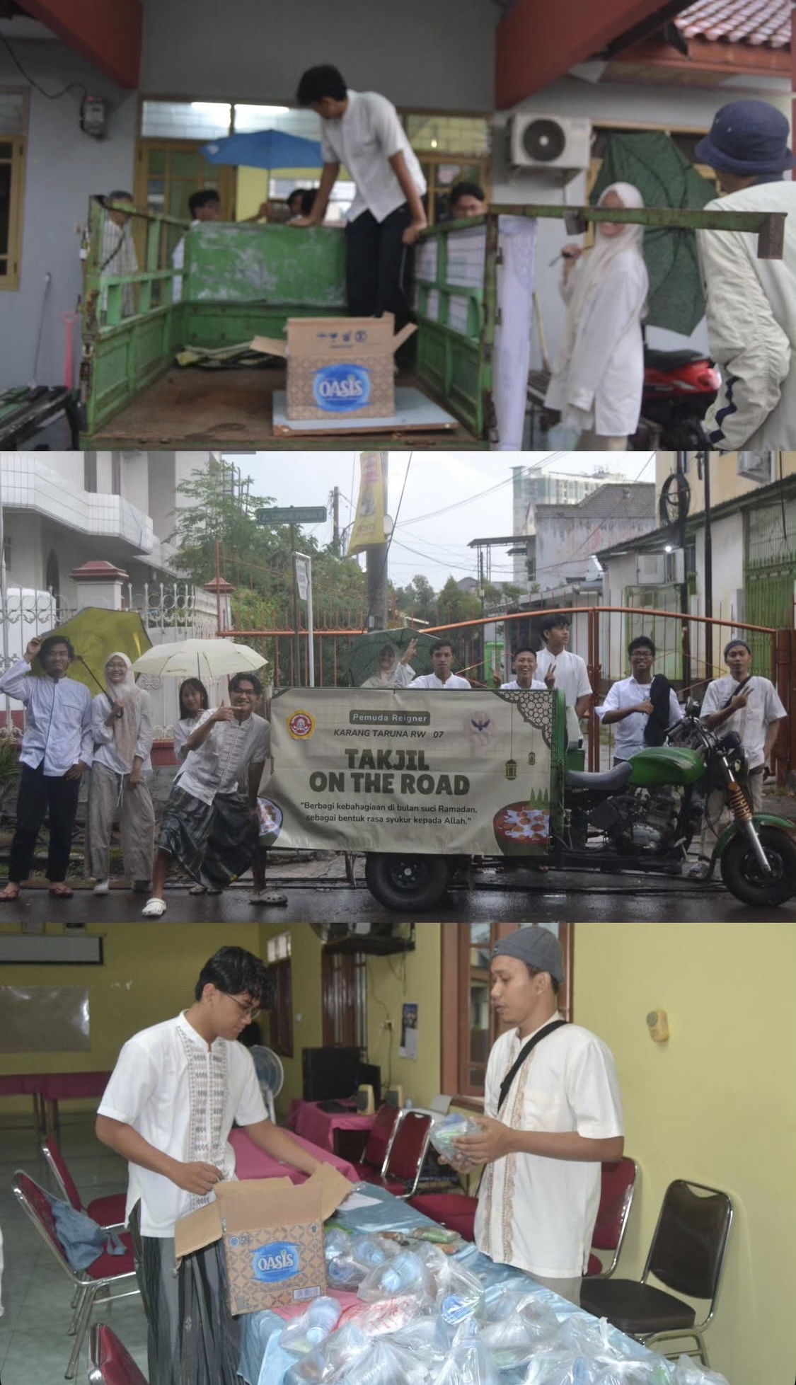 Karang Taruna Takjil on the road